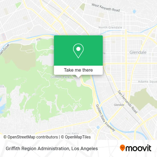 Griffith Region Administration map