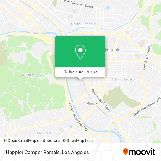 Mapa de Happier Camper Rentals