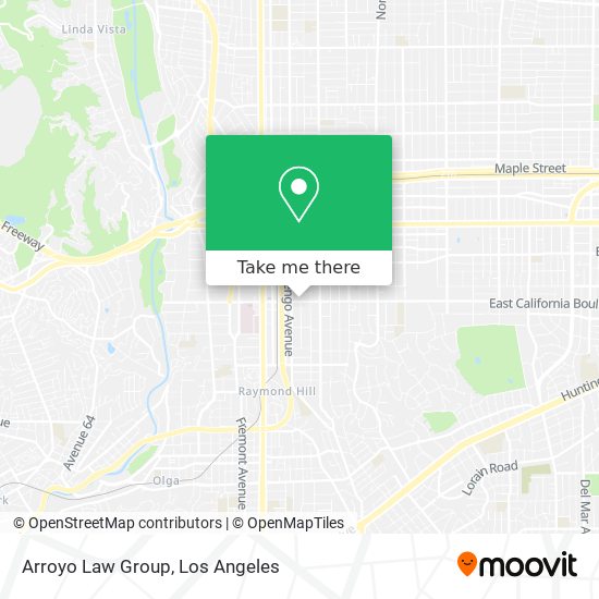 Arroyo Law Group map