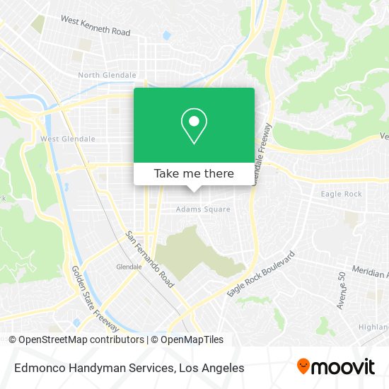 Edmonco Handyman Services map