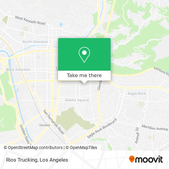 Rios Trucking map