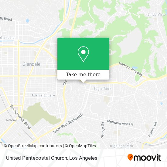 United Pentecostal Church map