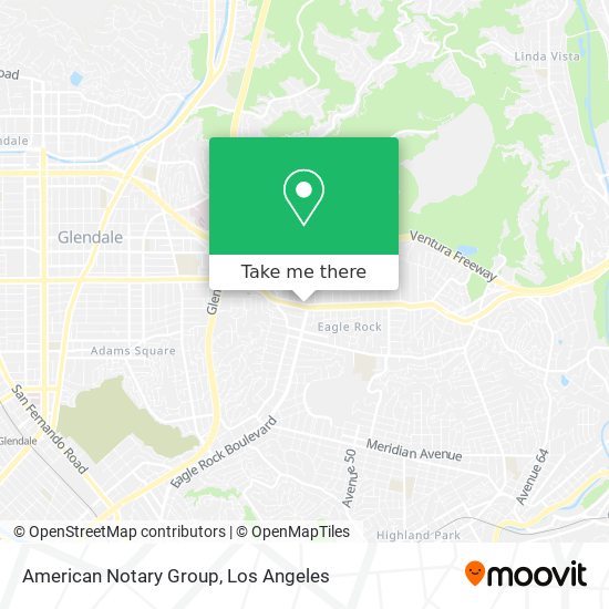 American Notary Group map