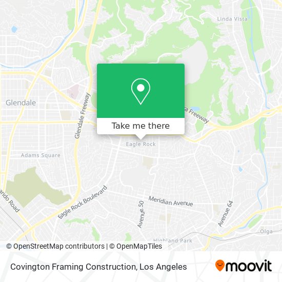 Mapa de Covington Framing Construction