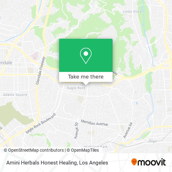Amini Herbals Honest Healing map