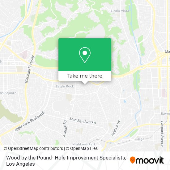 Mapa de Wood by the Pound- Hole Improvement Specialists