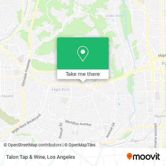 Mapa de Talon Tap & Wine