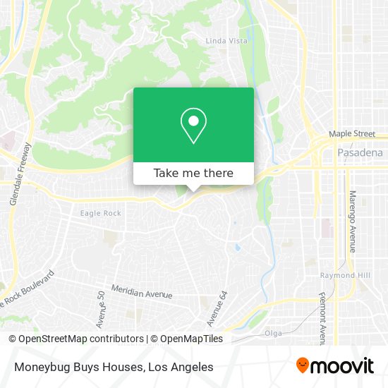 Moneybug Buys Houses map