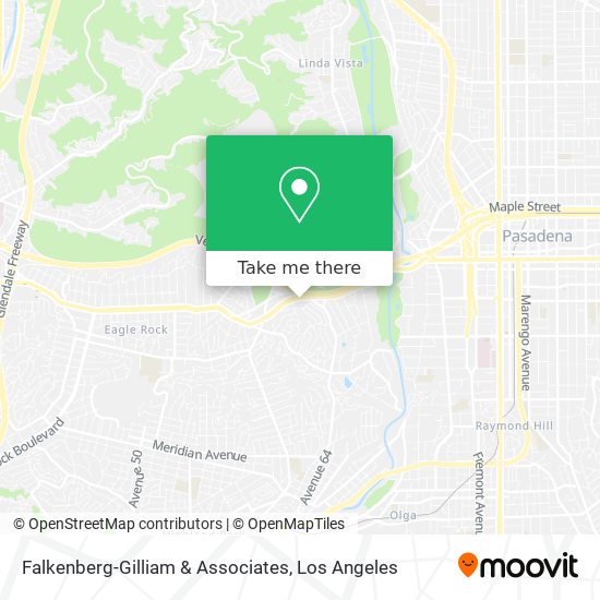 Falkenberg-Gilliam & Associates map