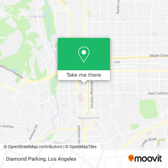 Diamond Parking map