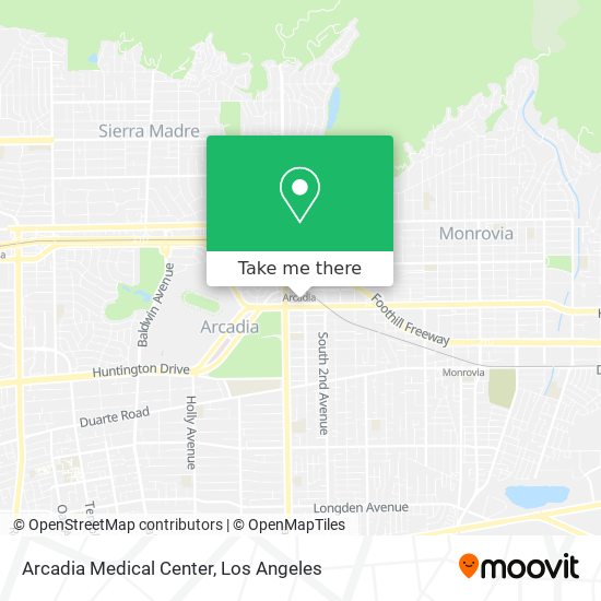 Arcadia Medical Center map