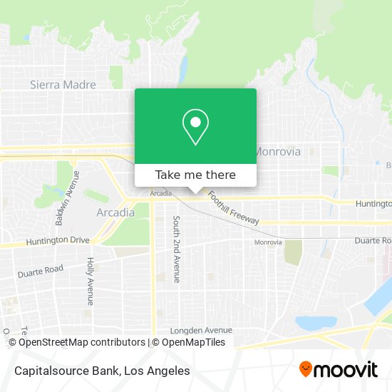 Capitalsource Bank map