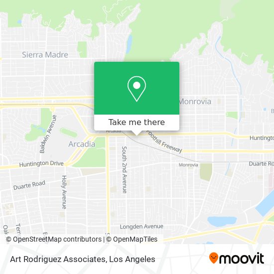 Art Rodriguez Associates map