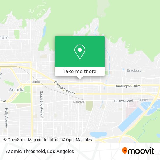 Atomic Threshold map