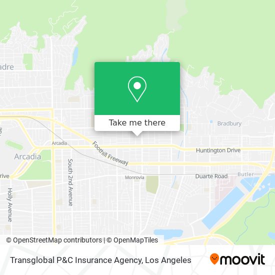 Transglobal P&C Insurance Agency map