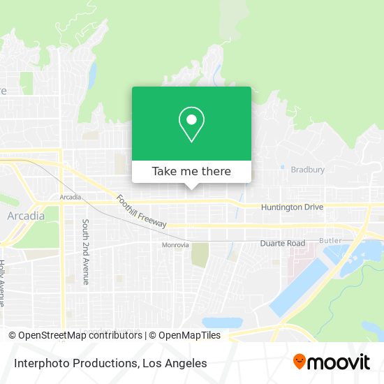 Interphoto Productions map