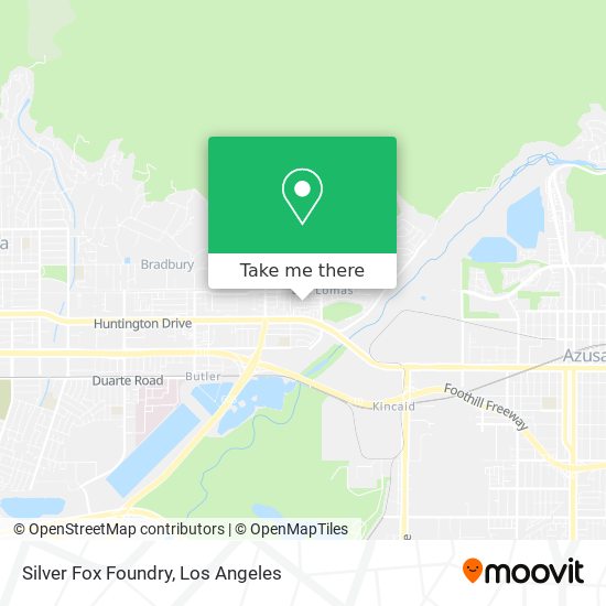 Silver Fox Foundry map