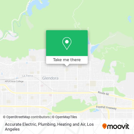Accurate Electric, Plumbing, Heating and Air map