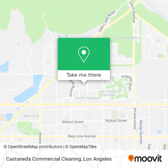 Castaneda Commercial Cleaning map