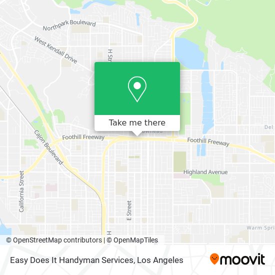 Easy Does It Handyman Services map