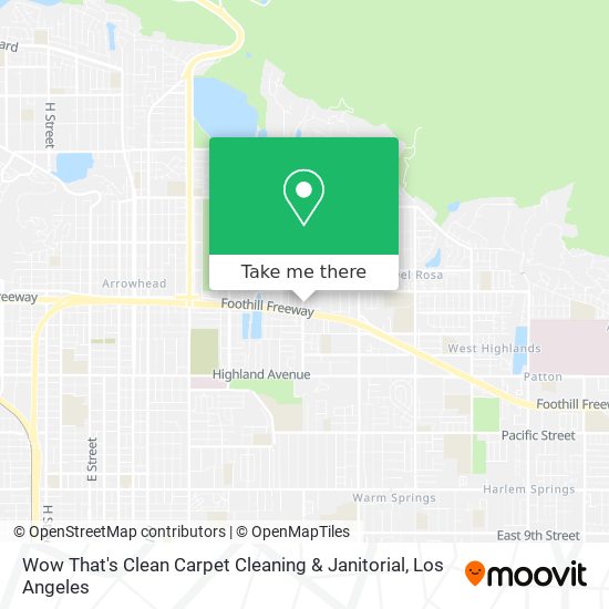 Wow That's Clean Carpet Cleaning & Janitorial map
