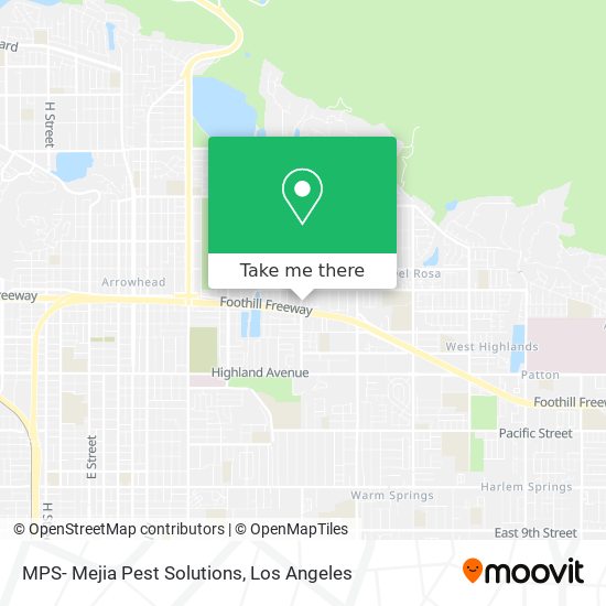 MPS- Mejia Pest Solutions map