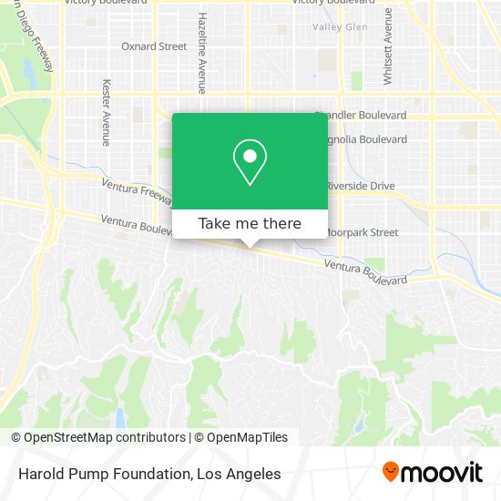 Harold Pump Foundation map