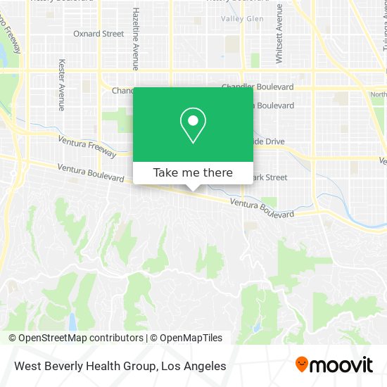 Mapa de West Beverly Health Group