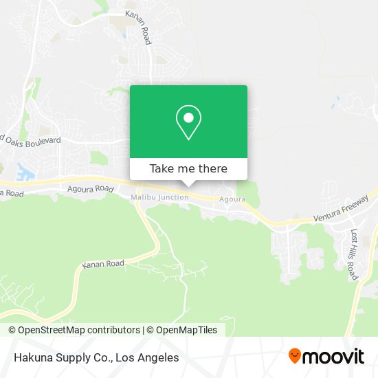 Hakuna Supply Co. map