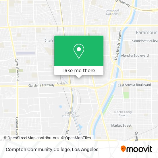Compton Community College map