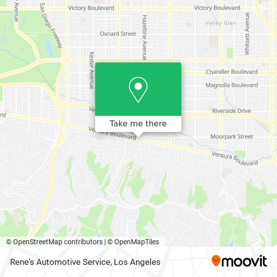 Rene's Automotive Service map