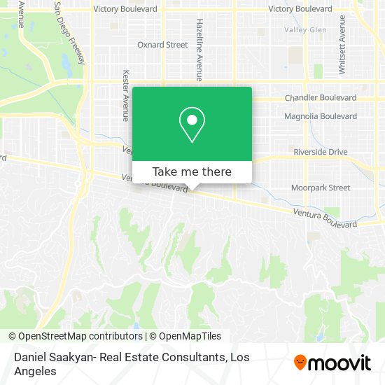 Daniel Saakyan- Real Estate Consultants map