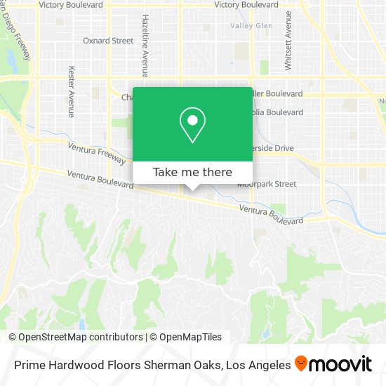 Mapa de Prime Hardwood Floors Sherman Oaks