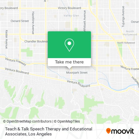 Teach & Talk Speech Therapy and Educational Associates map