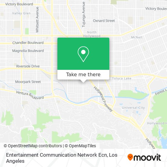 Mapa de Entertainment Communication Network Ecn