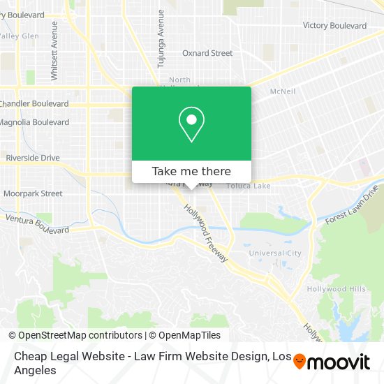 Cheap Legal Website - Law Firm Website Design map