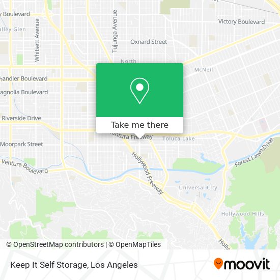 Mapa de Keep It Self Storage