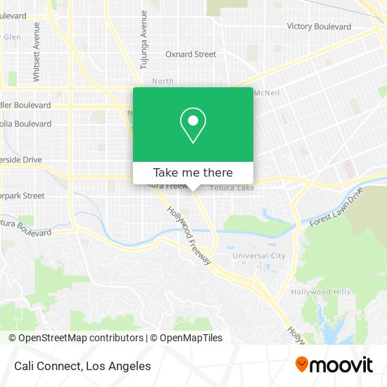 Cali Connect map