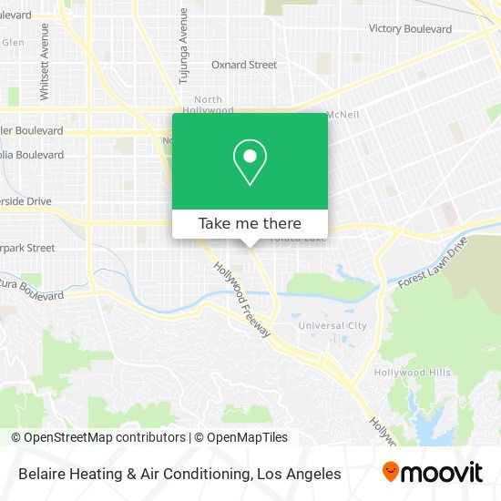 Belaire Heating & Air Conditioning map