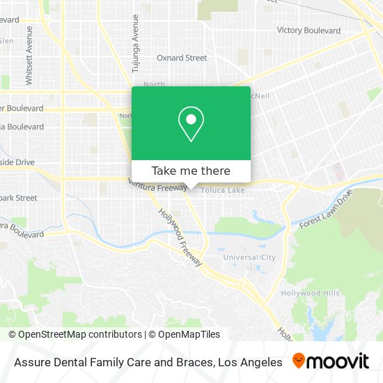 Assure Dental Family Care and Braces map