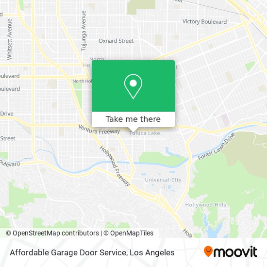 Mapa de Affordable Garage Door Service