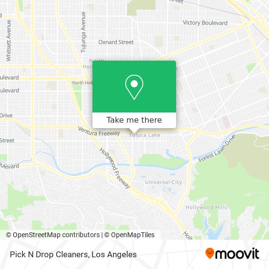 Pick N Drop Cleaners map