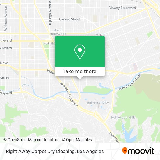 Mapa de Right Away Carpet Dry Cleaning
