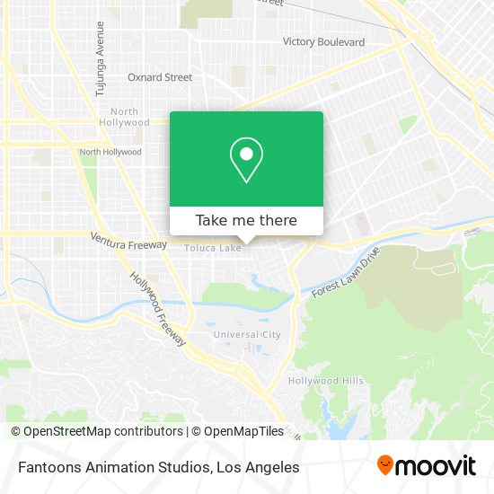 Mapa de Fantoons Animation Studios