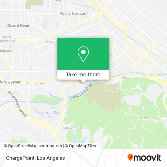 Mapa de ChargePoint