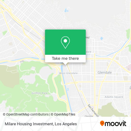 Mapa de Milare Housing Investment