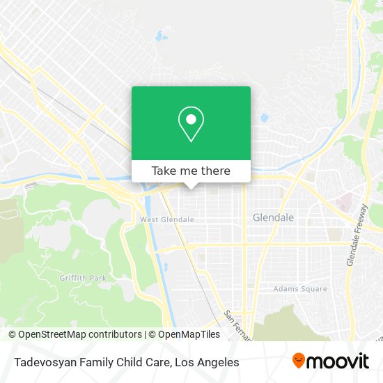 Tadevosyan Family Child Care map
