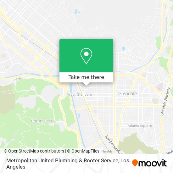 Mapa de Metropolitan United Plumbing & Rooter Service