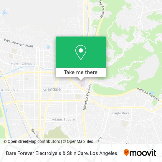 Bare Forever Electrolysis & Skin Care map