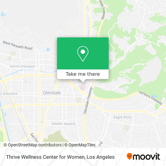 Thrive Wellness Center for Women map